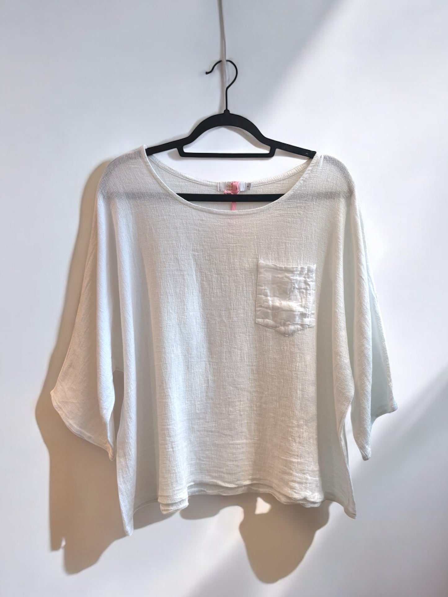 BOYFRIEND FRONT POCKET TOP