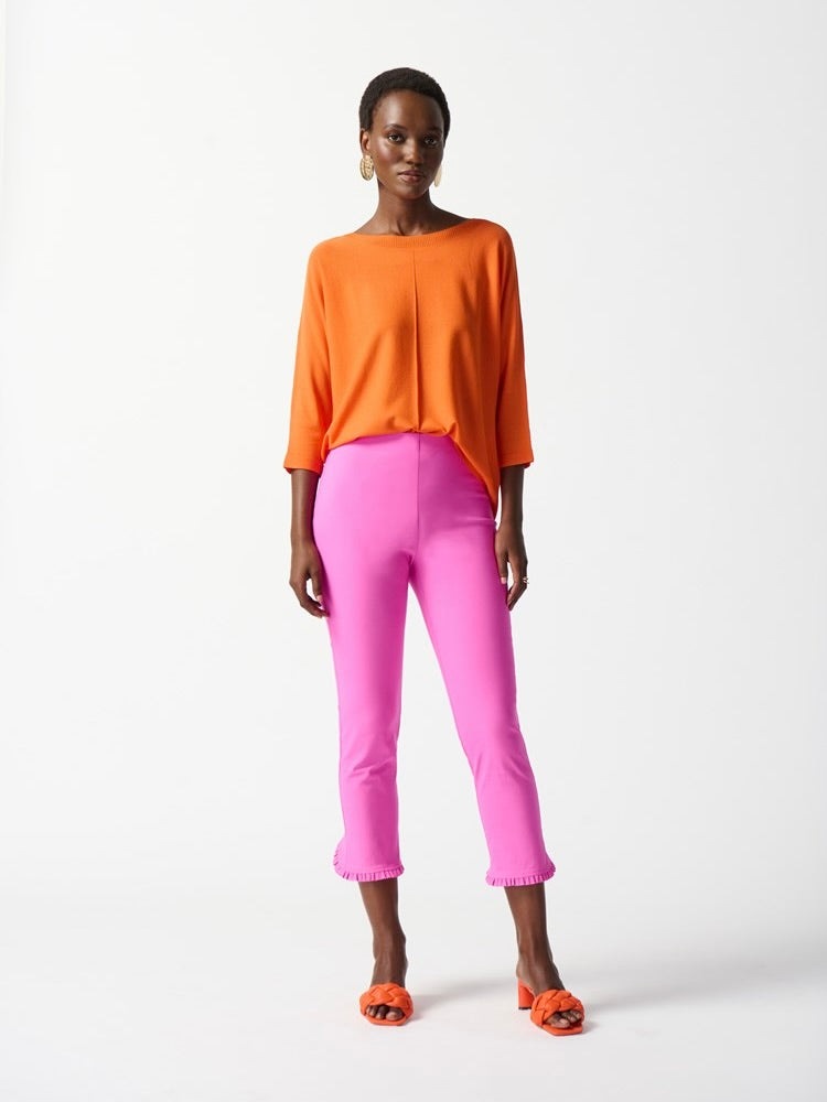 3/4 SLEEVE BOATNECK SWEATER JOSEPH RIBKOFF