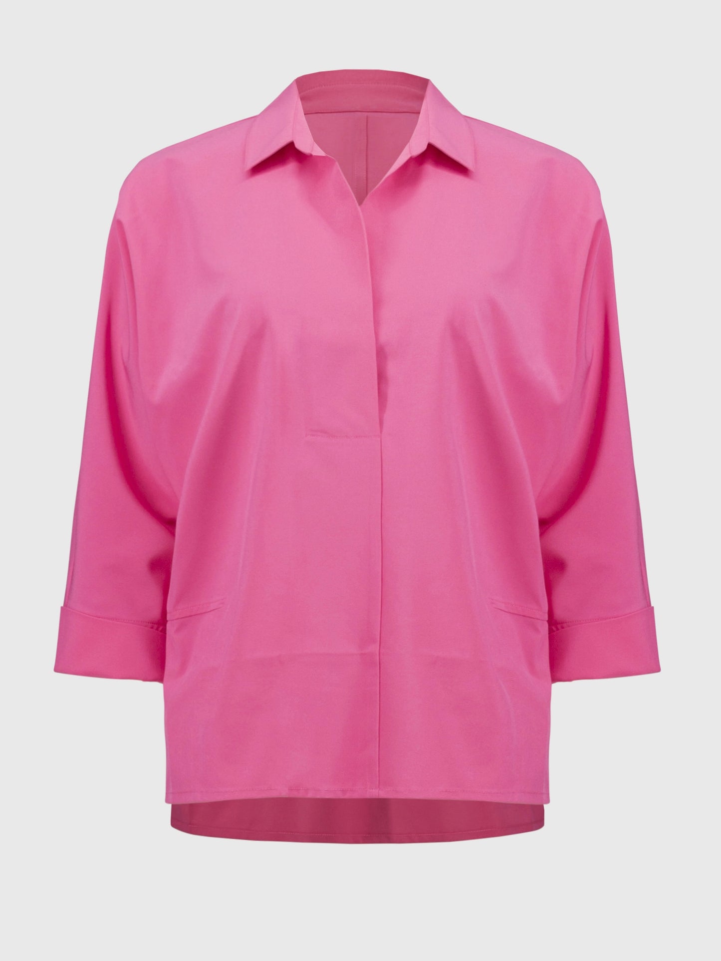 POPLIN BOXY BLOUSE