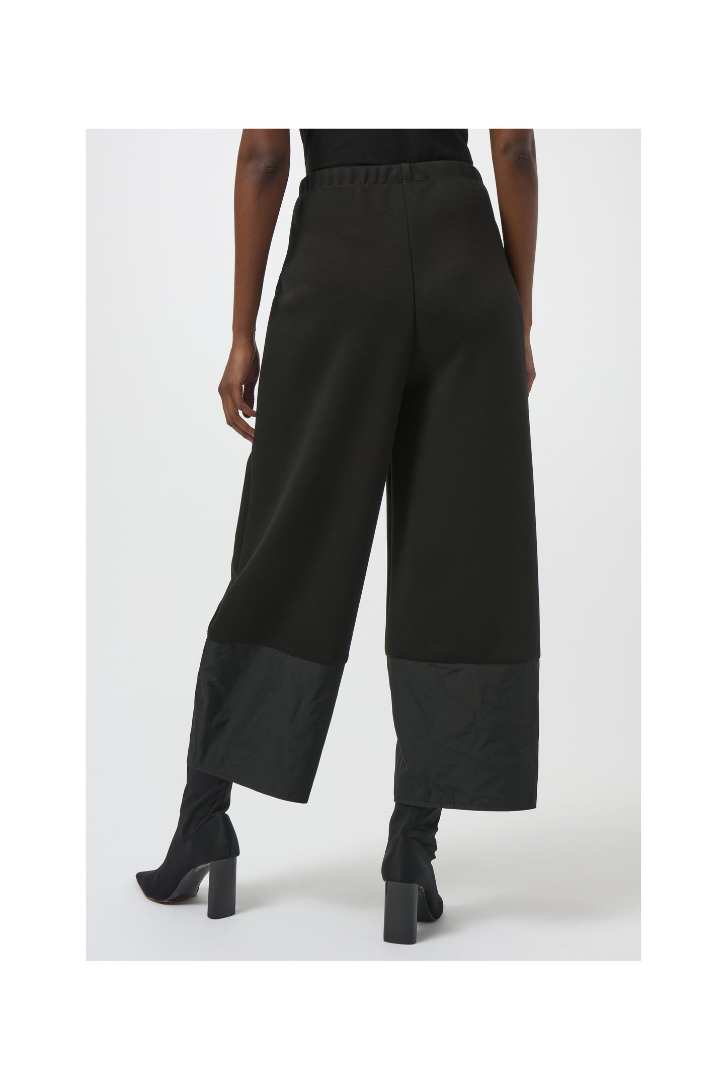 CONTRAST TRIM CROP PANT