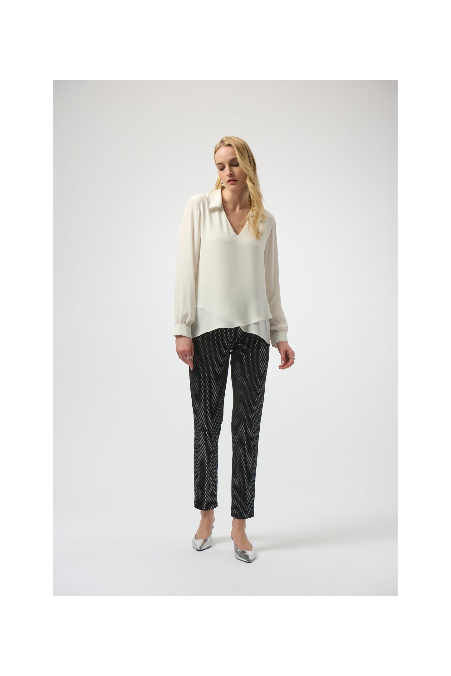 JACQUARD PULL-ON PANT