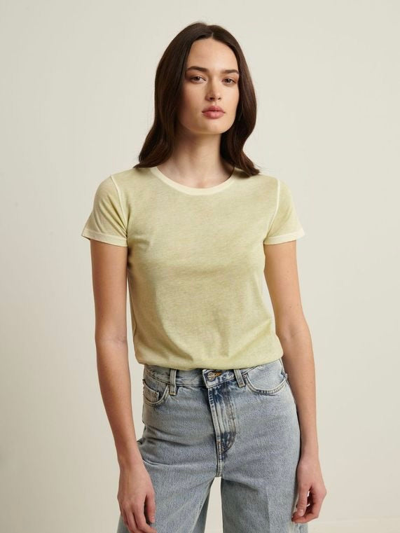 SHIRT SLEEVE PIMA CLASSIC CREW NECK T-SHIRT