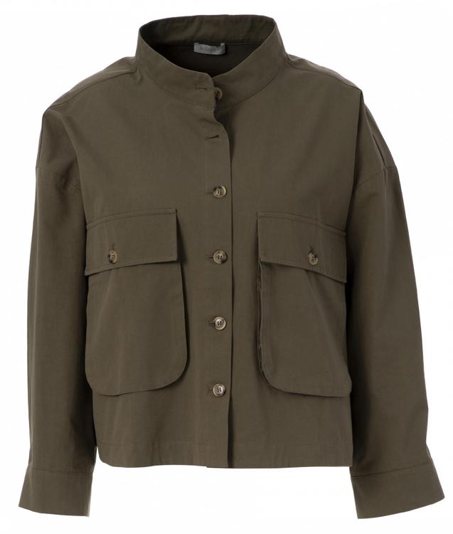 STAND COLLAR JACKET