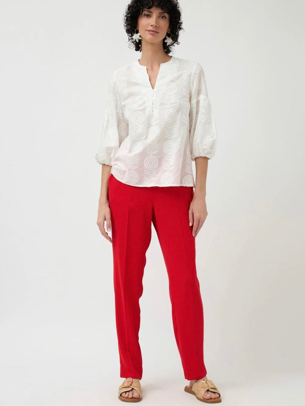 EMBROIDERED BLOUSE