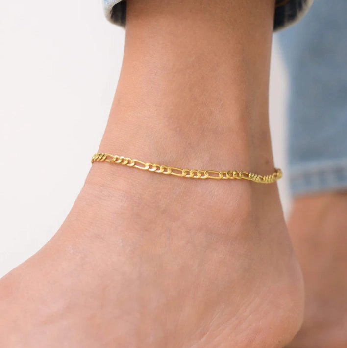 FIGARO ANKLET