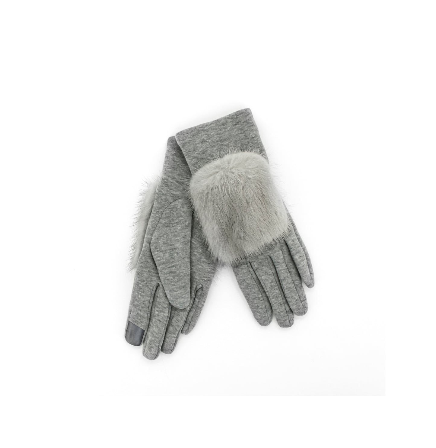 MINK TRIM GLOVE