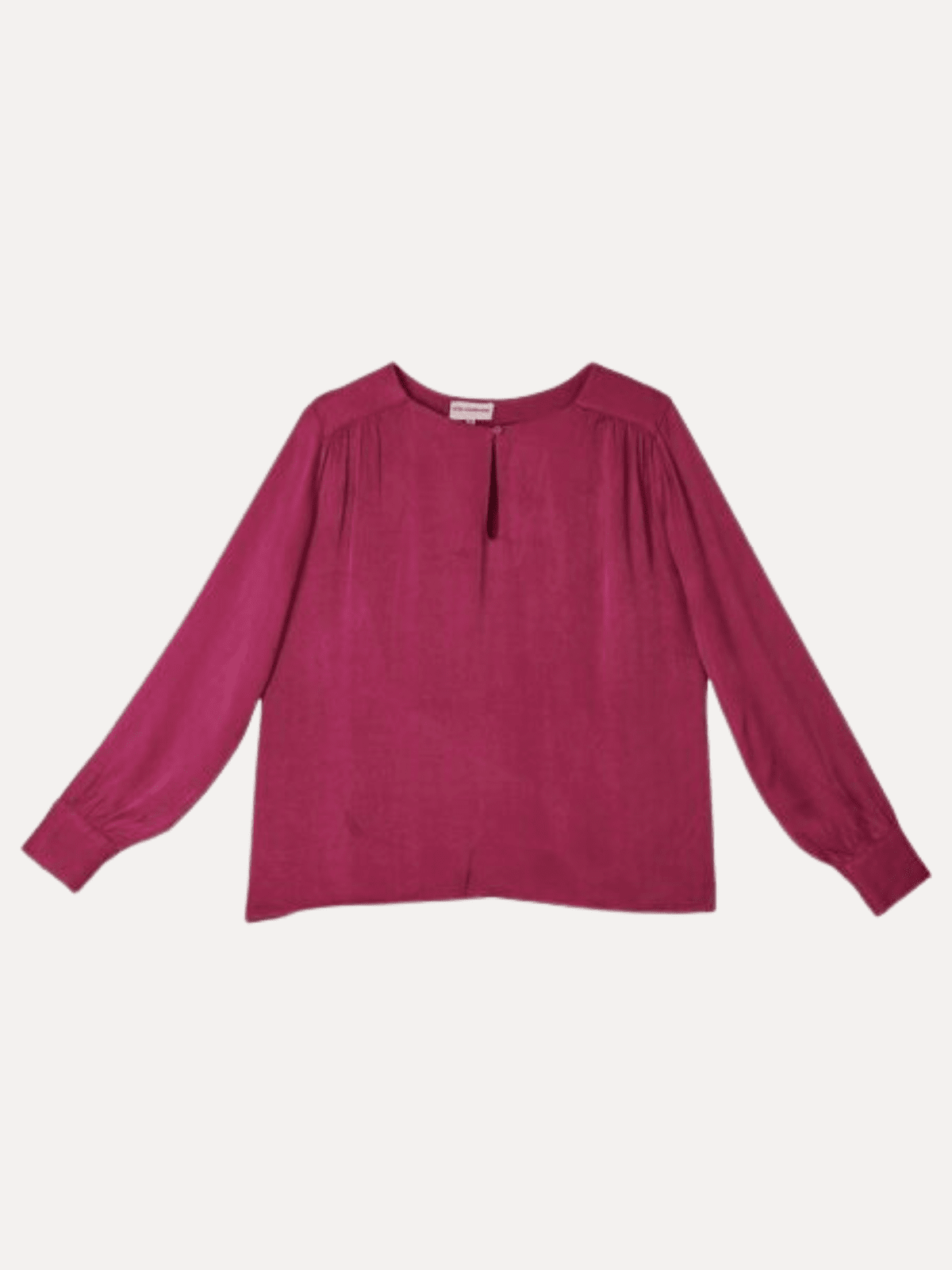ROUCHED BACK BLOUSE