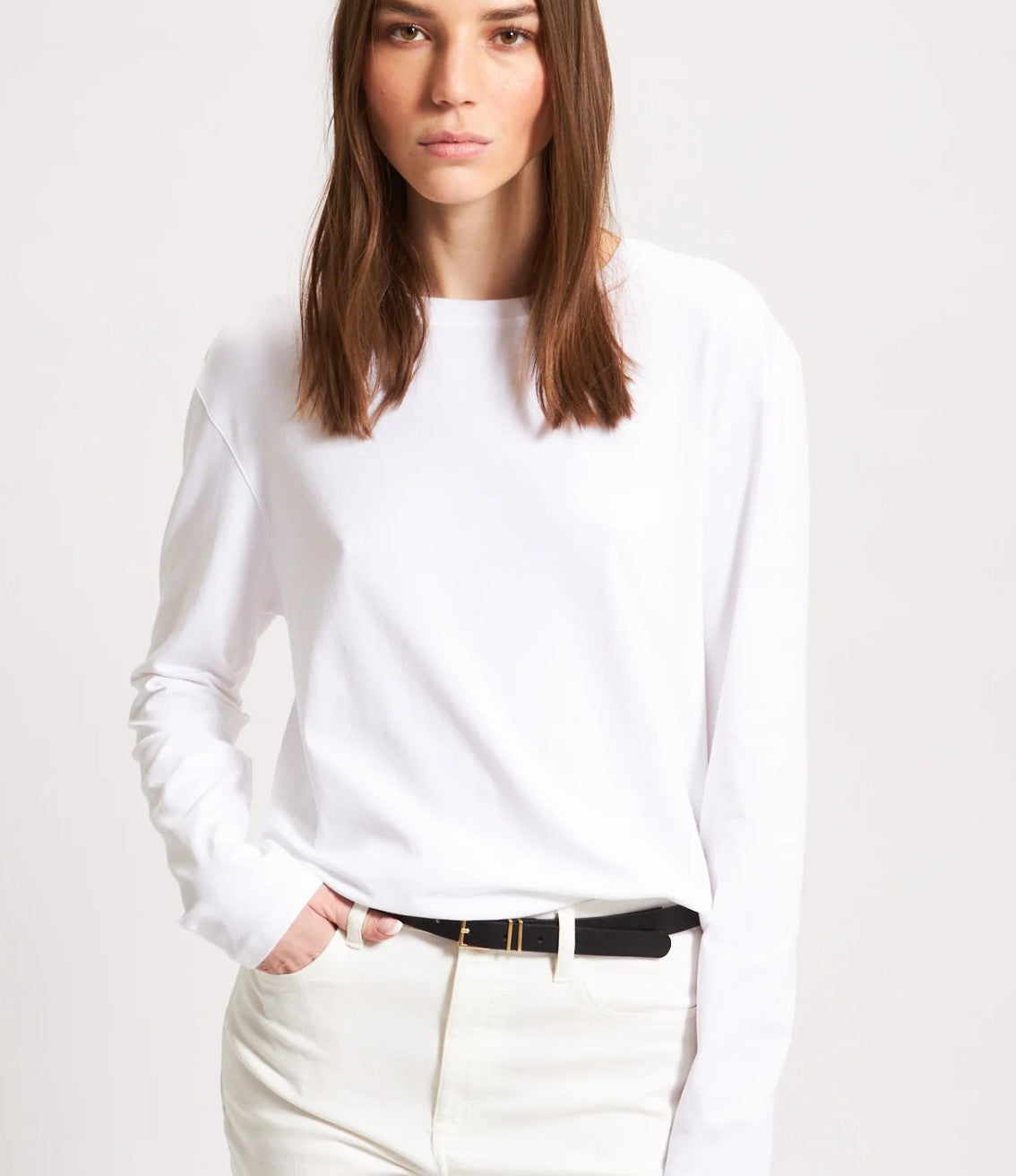 ICONIC BOYFRIEND CREW NECK T-SHIRT