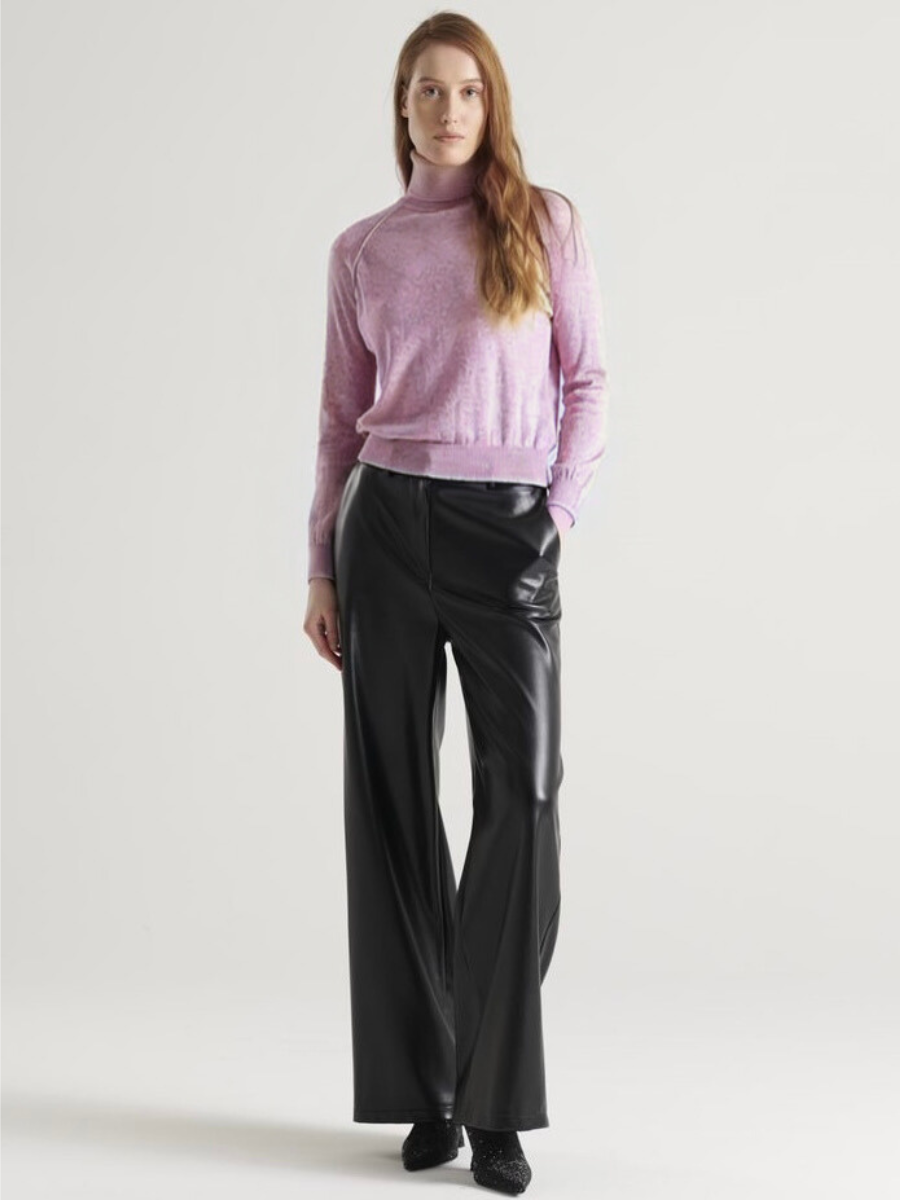 TURTLENECK SWEATER CROCHE