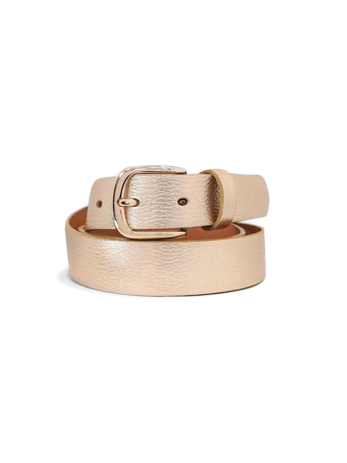 PEBBLE LEATHER BELT