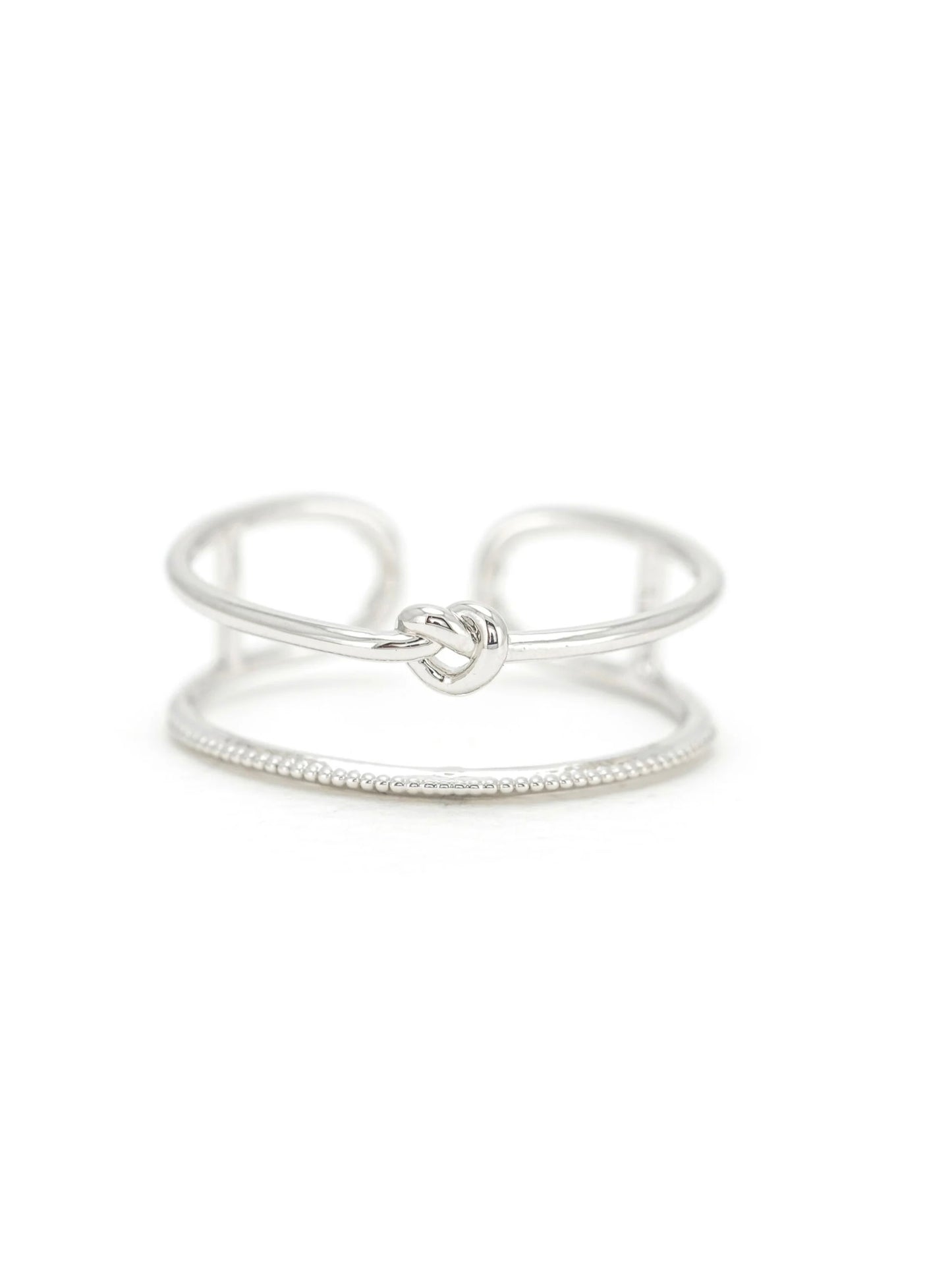 ADJUSTABLE KNOT TODAY RING LOVER'S TEMPO
