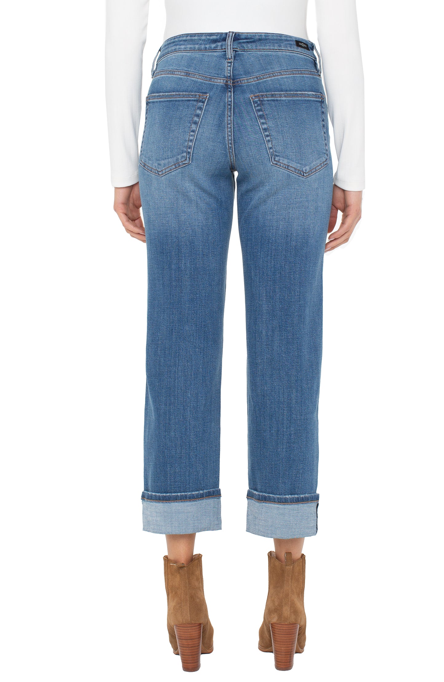 MARLEY GIRLFRIEND CUFFED JEAN