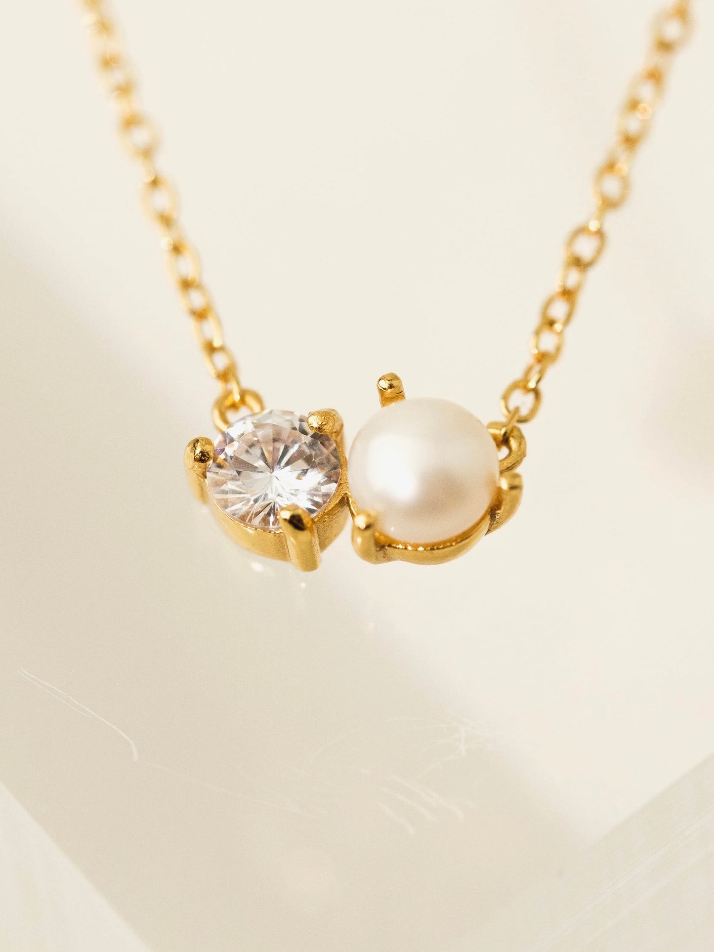 DEMI-FINE LUMA GEMSTONE NECKLACE LOVER'S TEMPO