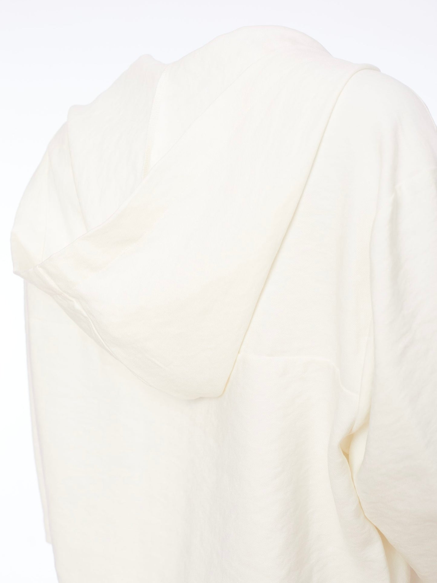 NOTCH COLLAR HOODED JACKET NAYA
