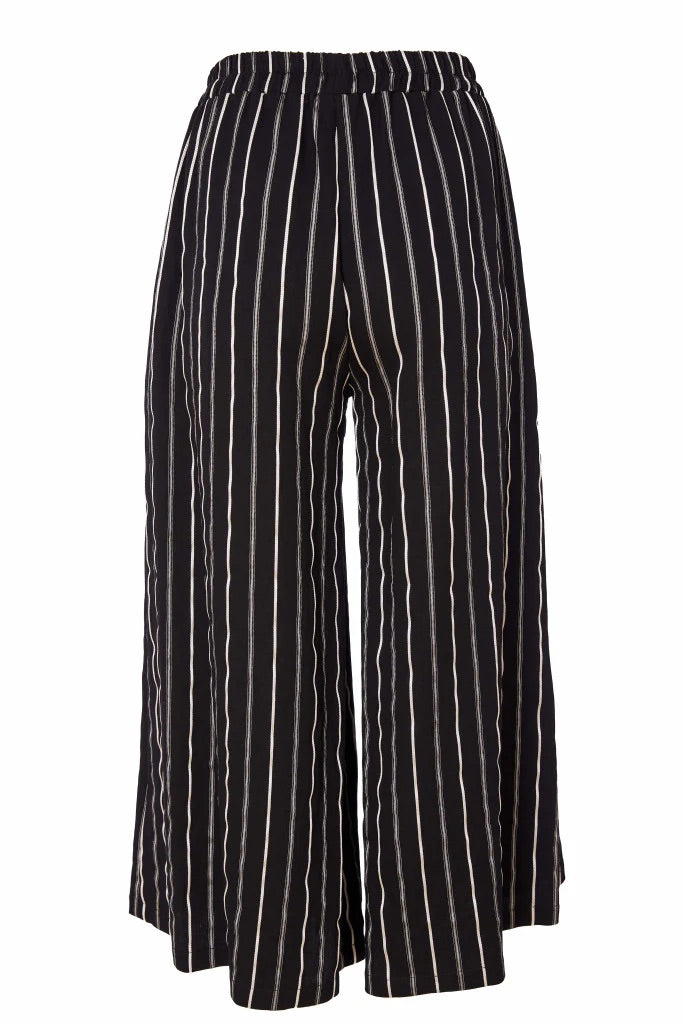STRIPED WIDE LEG PANT