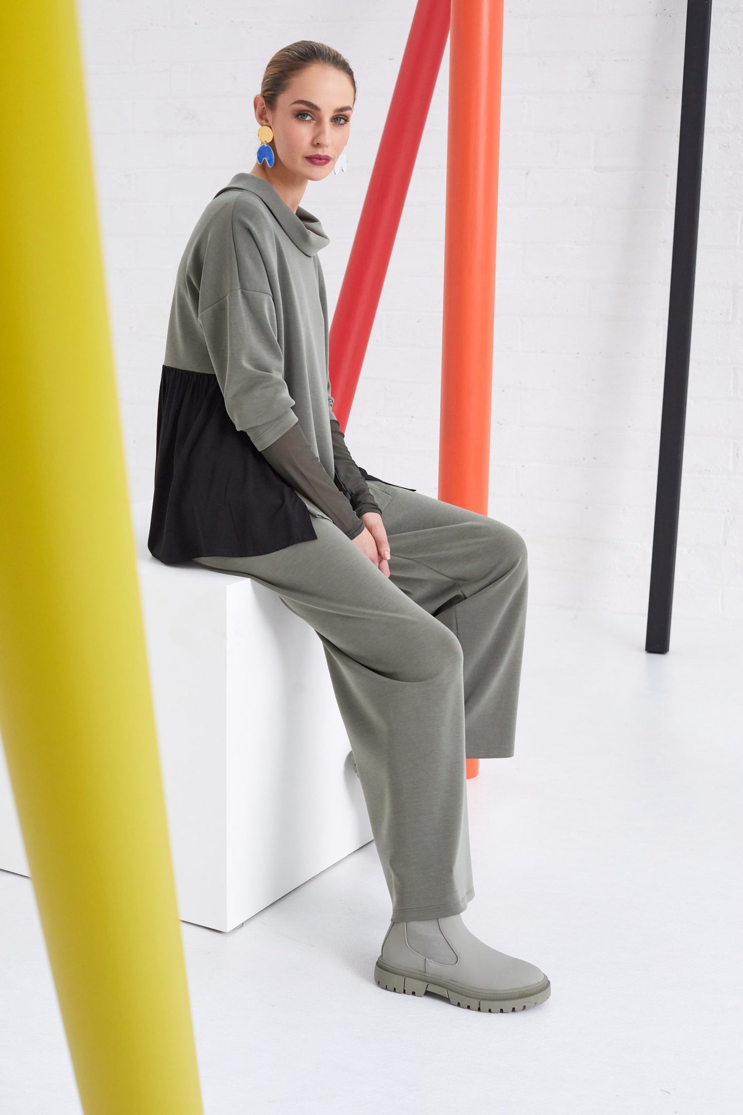 PULL ON WIDE PANT NAYA