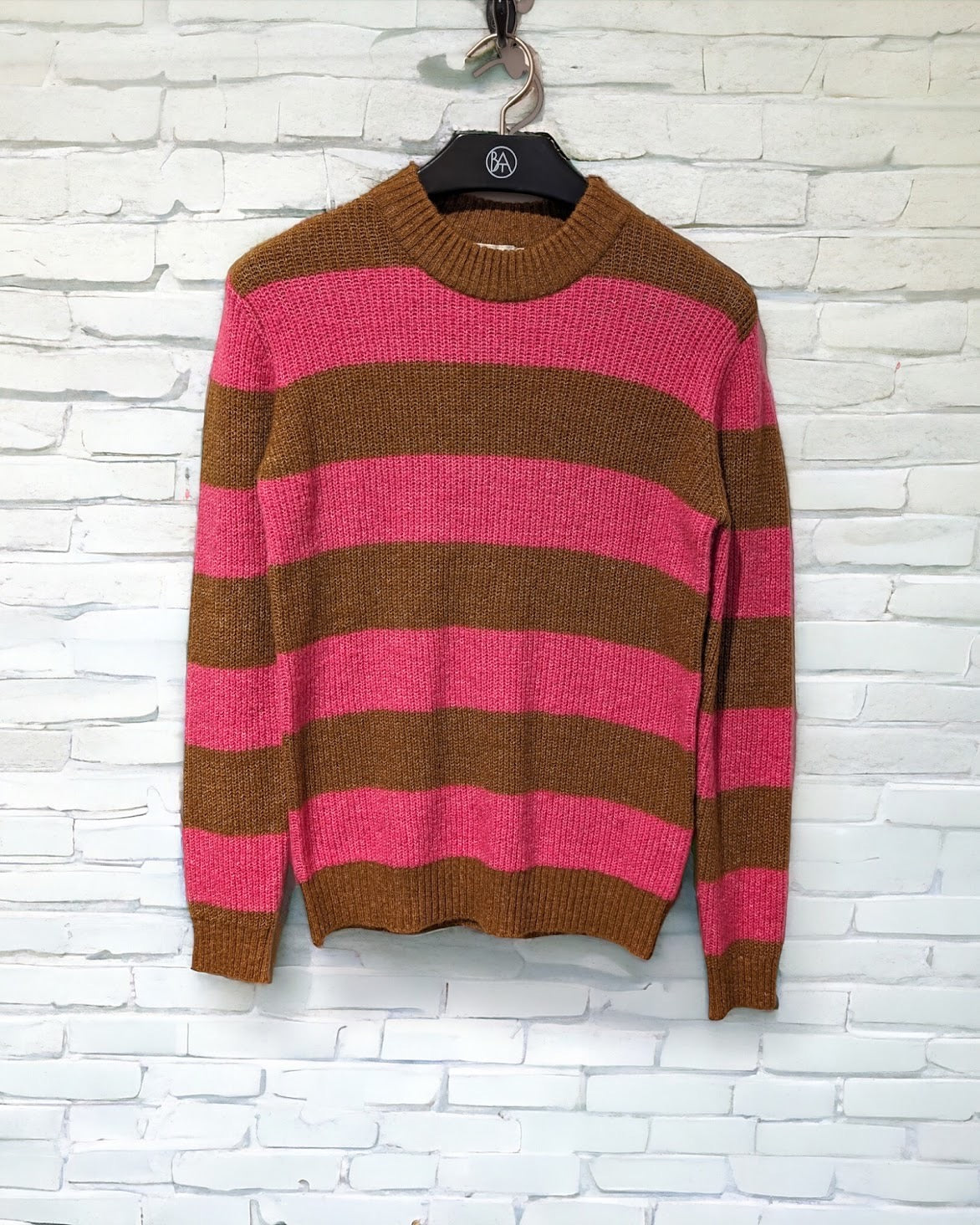 LORRIA KNIT CREW NECK SWEATER Beyond the Alley Boutique