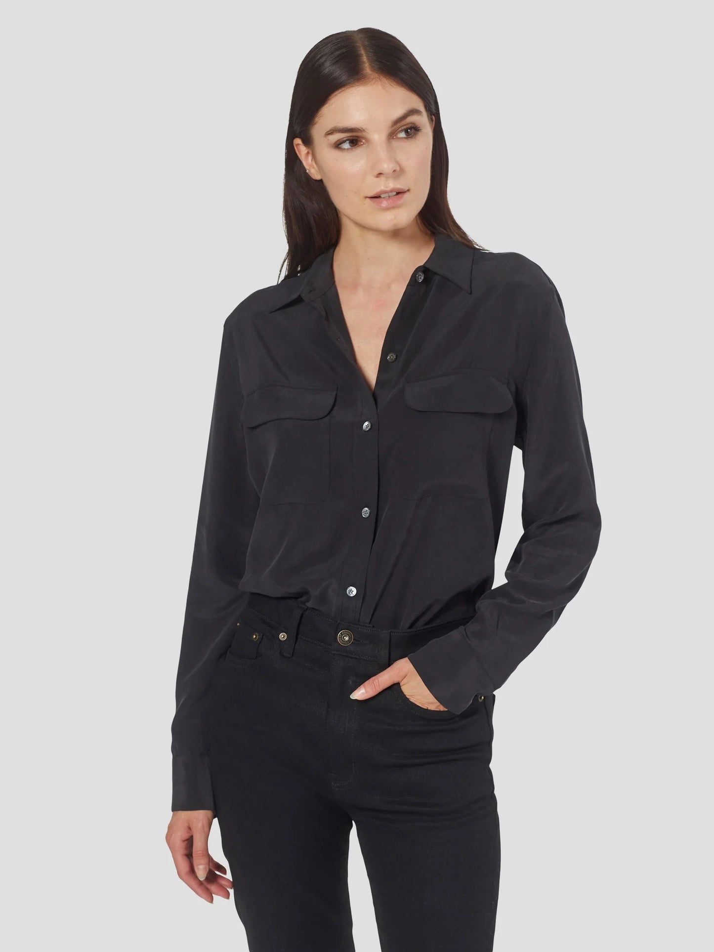SLIM SIGNATURE BLOUSE