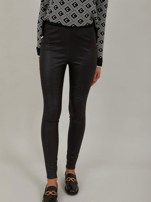 HOUNDSTOOTH PULL-ON PANT COSTER COPHENHAGEN