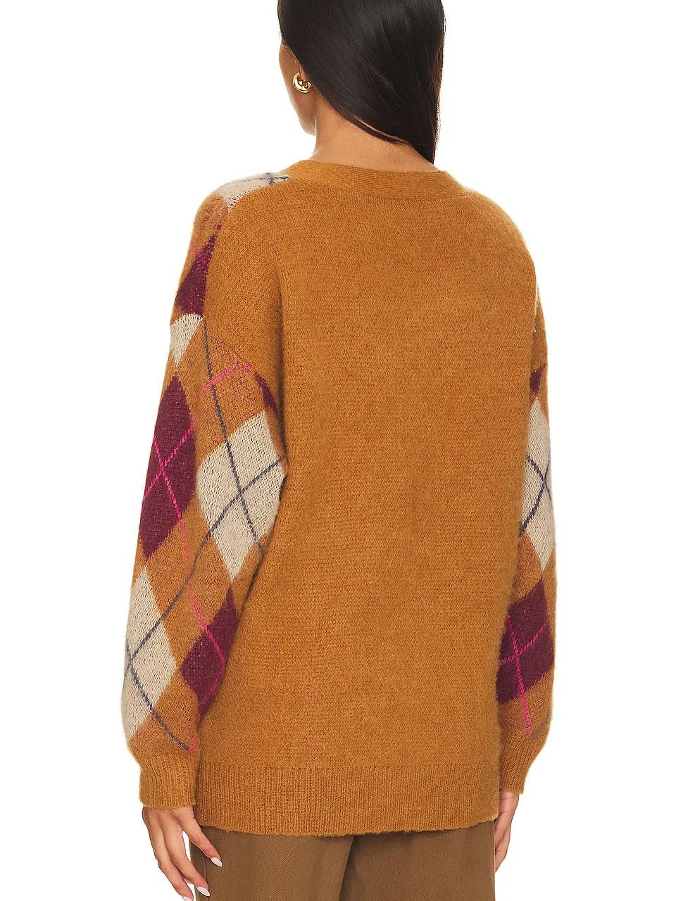 LEXI ARGYLE CARDIGAN