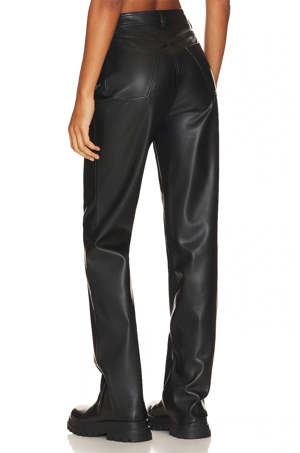 LOREN VEGAN LEATHER 5 POCKET JEAN
