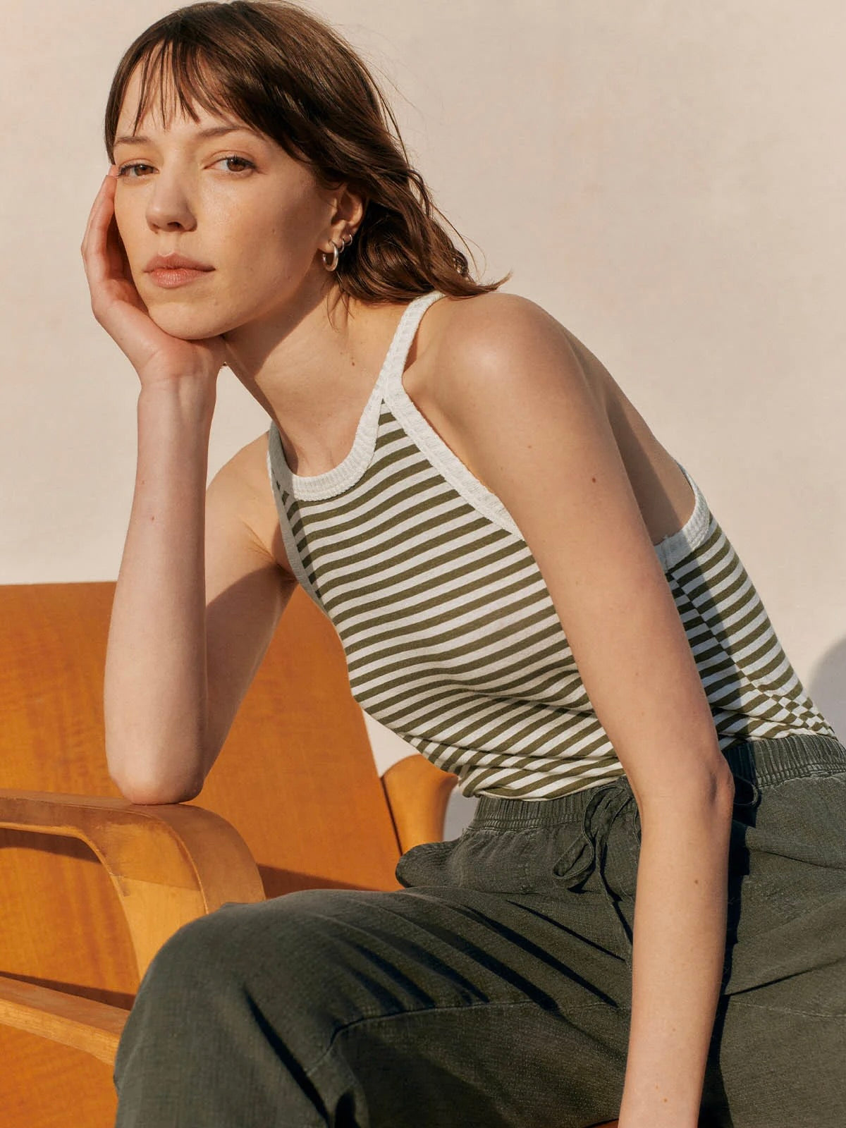 CANDICE STRIPPED TANK SPLENDID