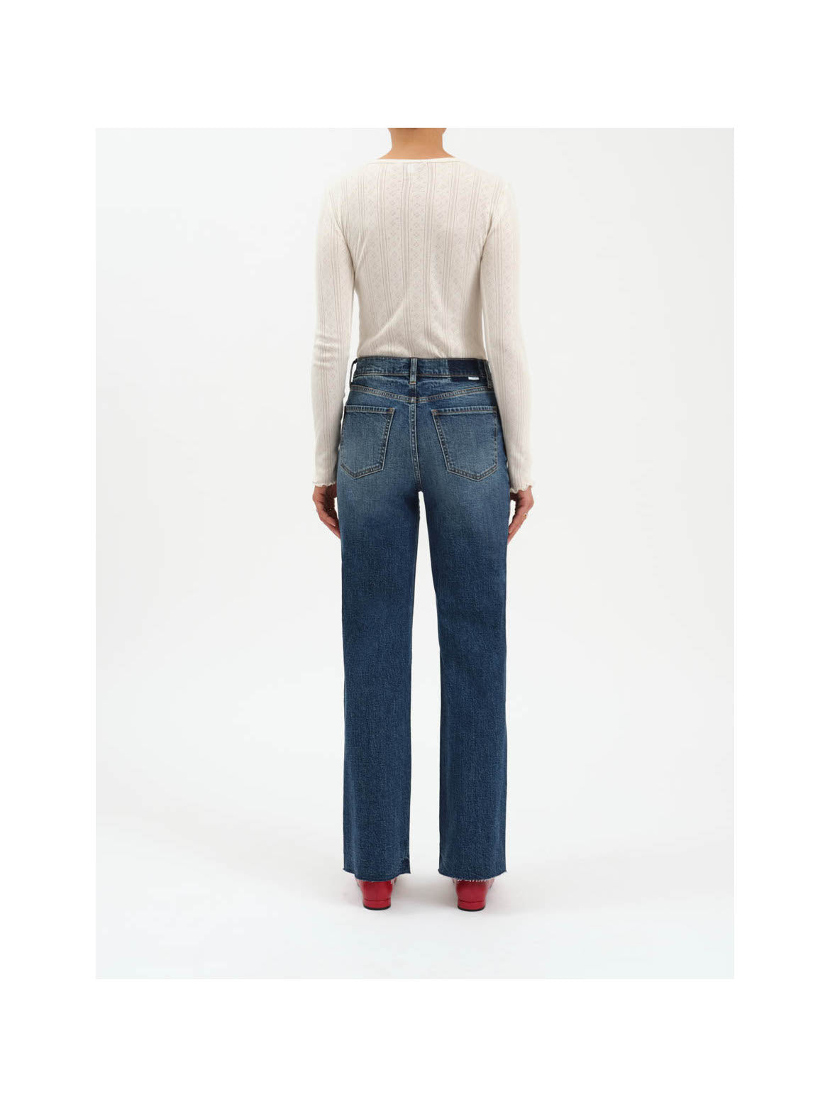 SUNDAZE HIGH RISE STRAIGHT JEAN