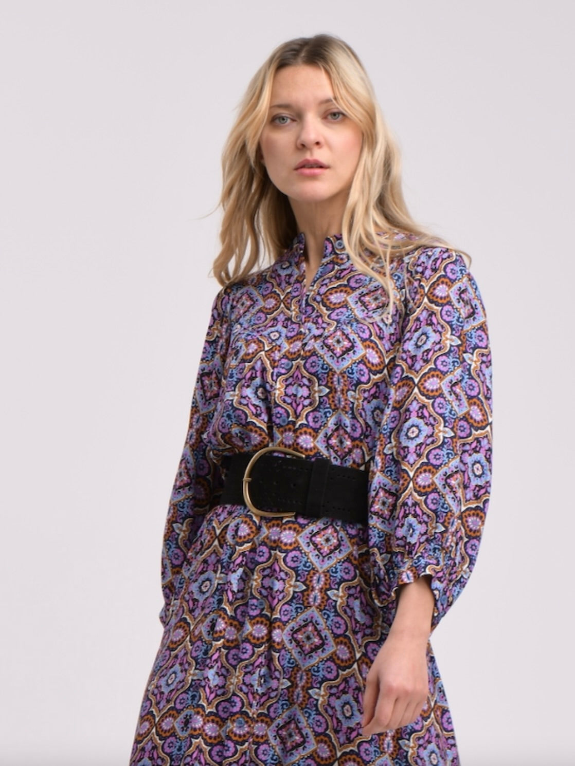 PRINTED BLOUSE LA FEE