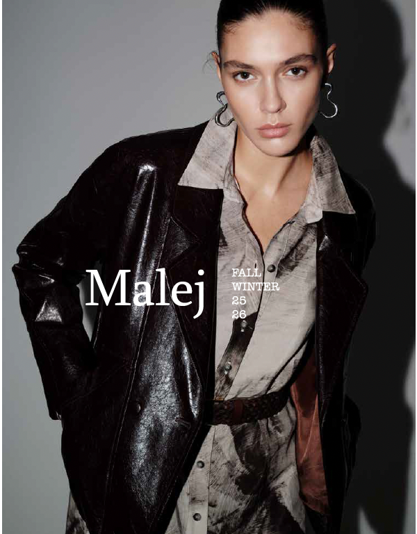 DOUBLE BREASTED VEGAN LEATHER JACKET
