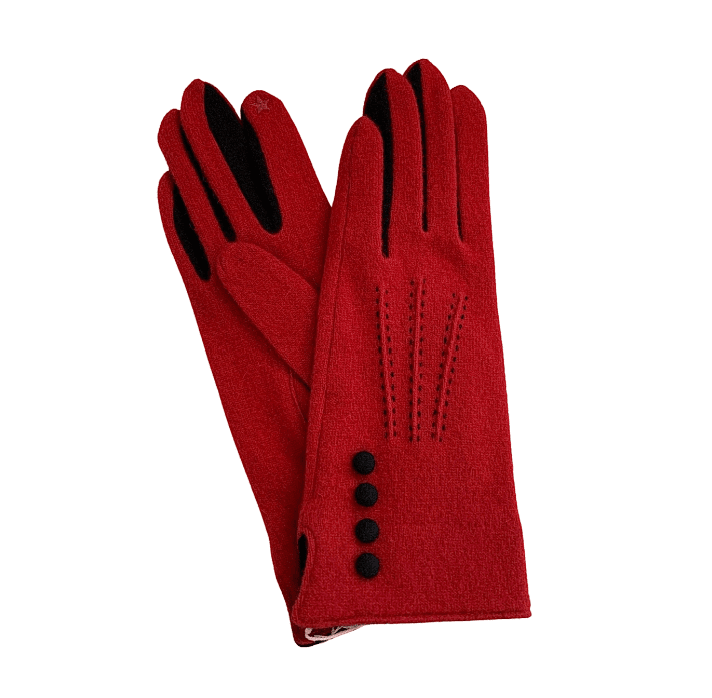RED TOP STITCH GLOVE