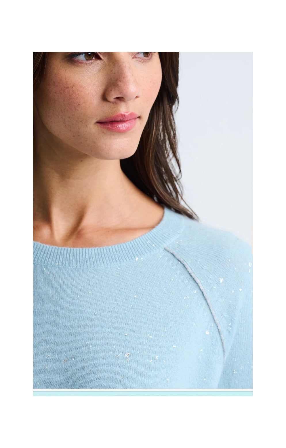 DIAMOND DUST PULLOVER SWEATER