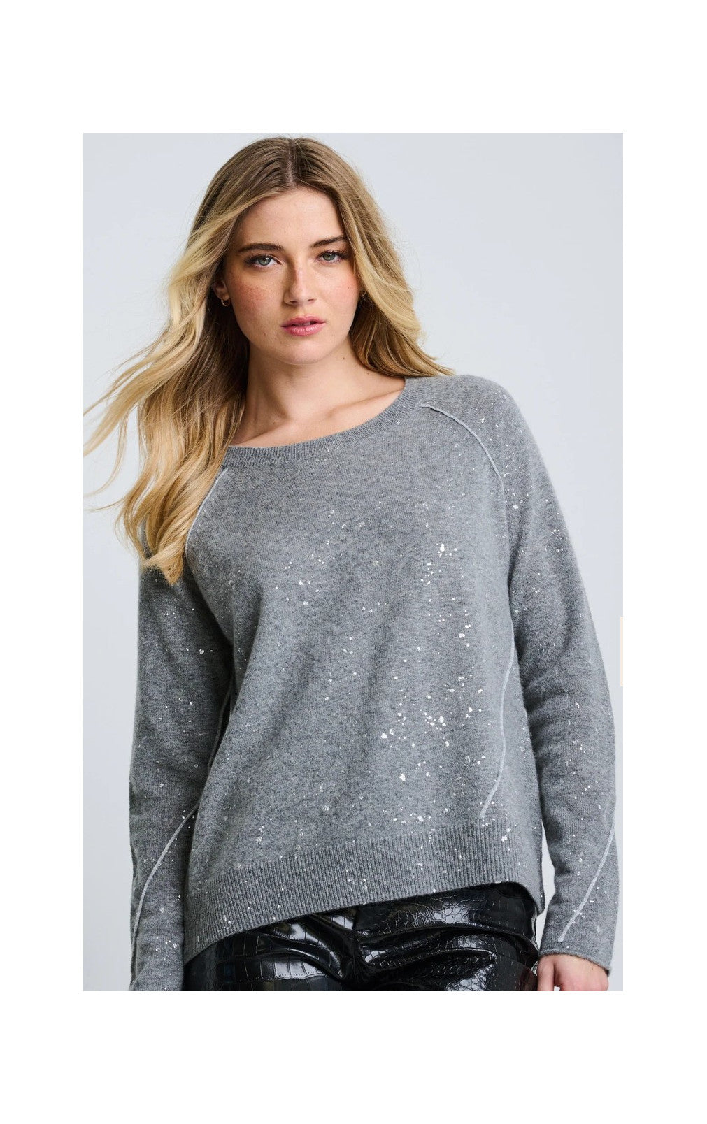 DIAMOND DUST PULLOVER SWEATER