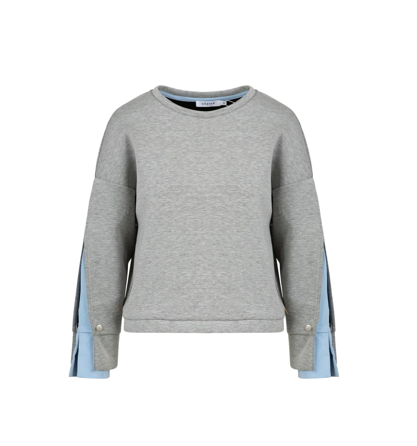 SLEEVE DETAIL SWEATSHIRT