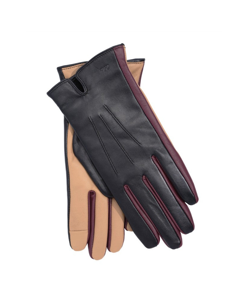 COLOURBLOCK LEATHER GLOVE