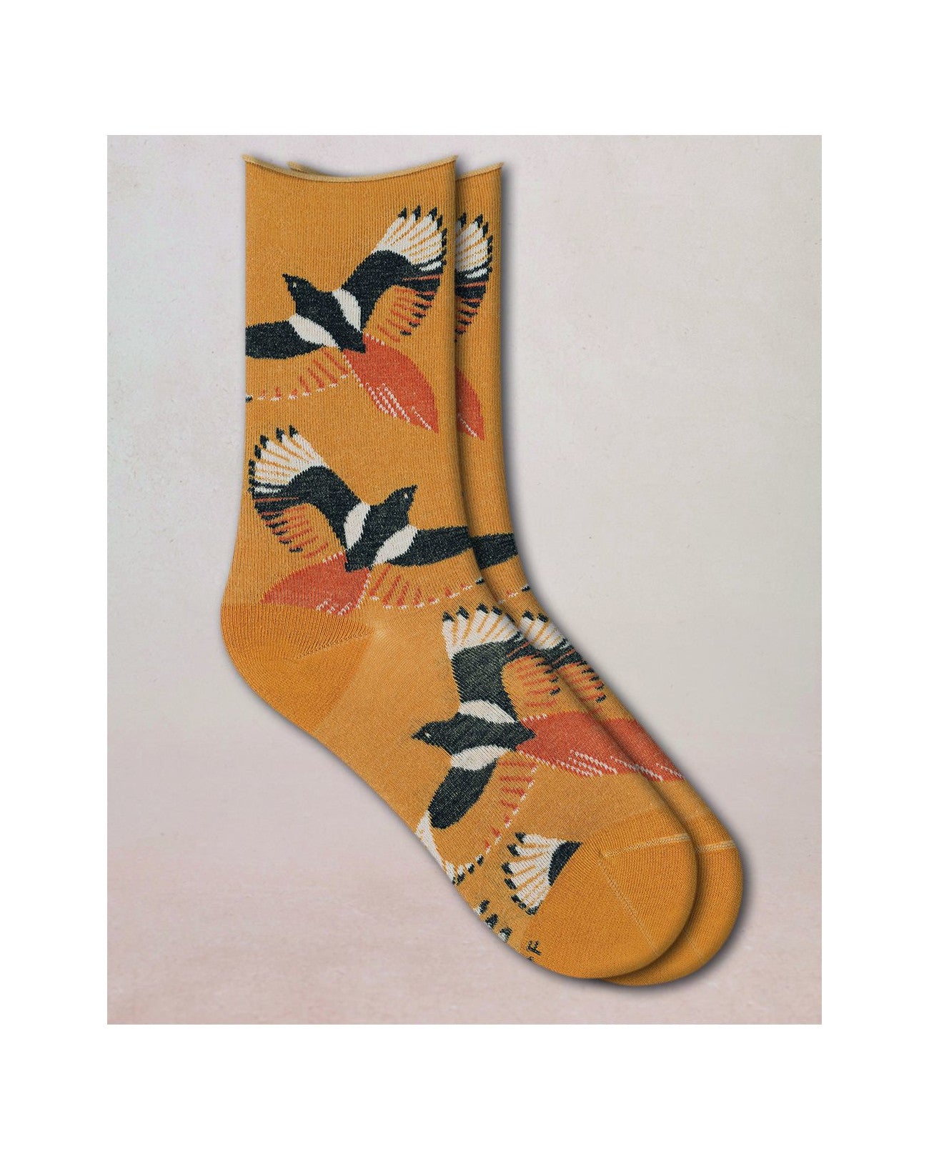 BIRD VELVET SOCK