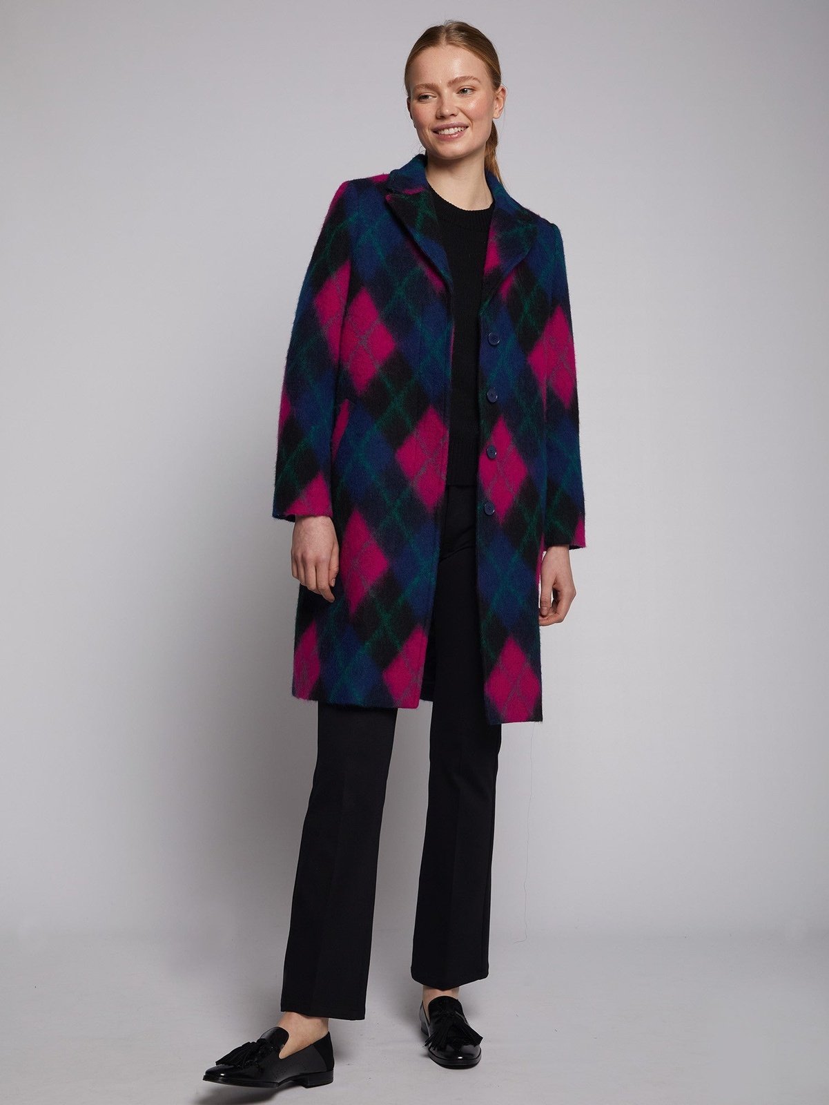 ARGYLE EMILY COAT