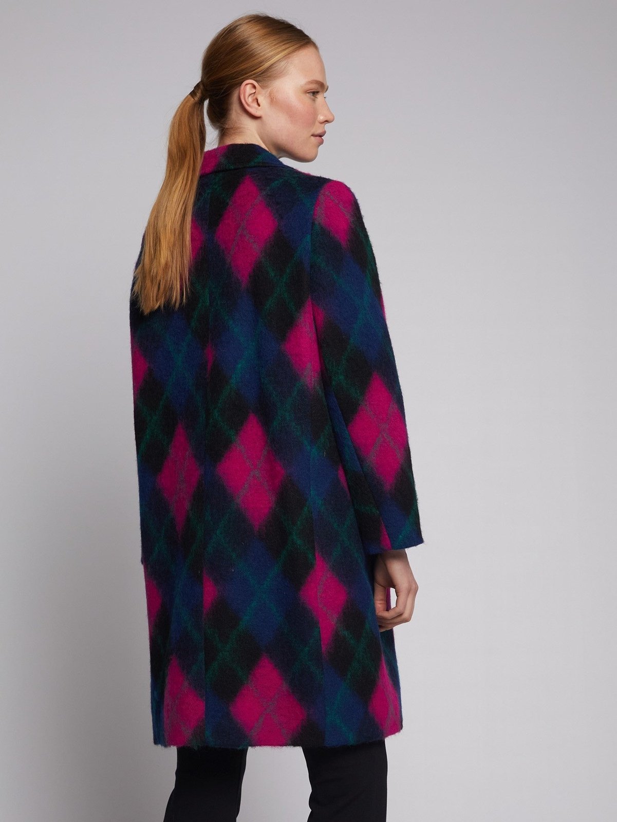 ARGYLE EMILY COAT