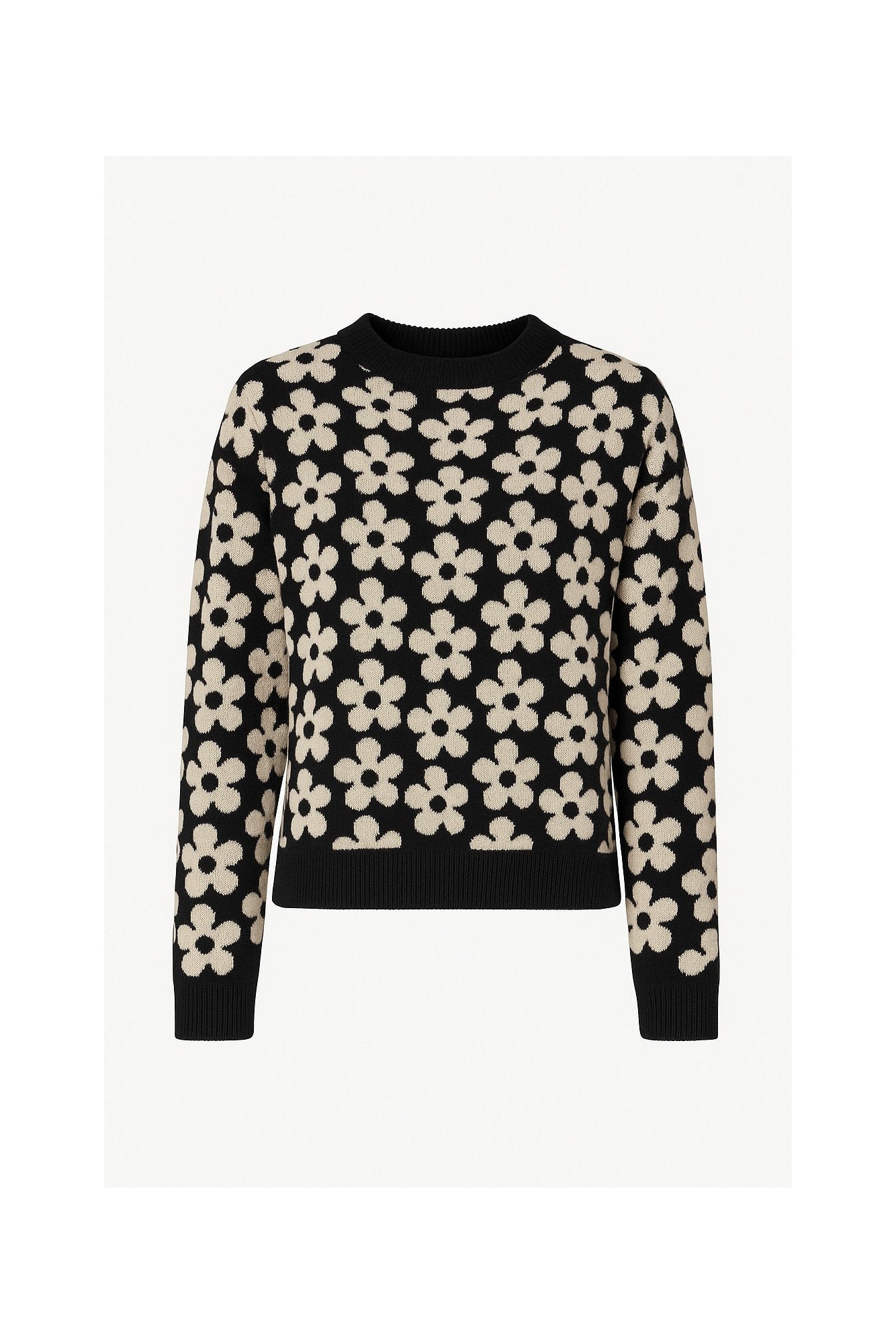 KNIT DAISIES SWEATER
