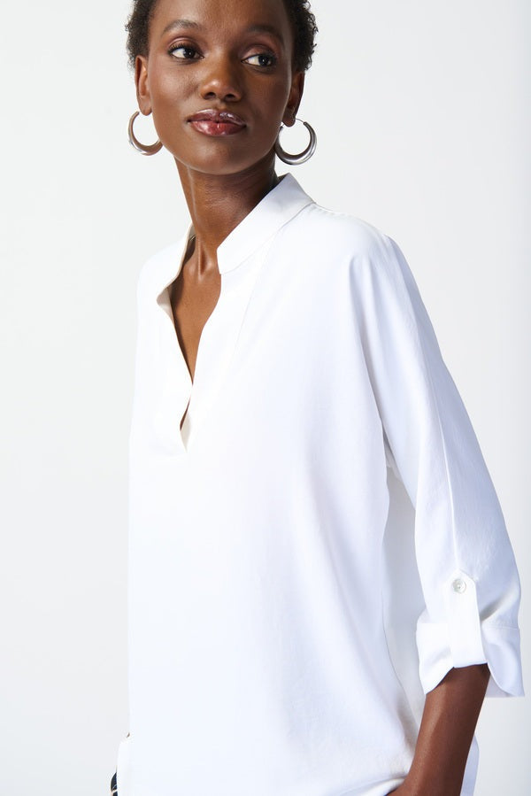 BOXY TOP WITH DOLMAN SLEEVES