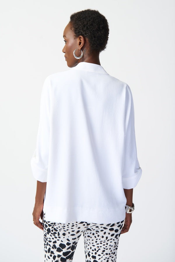 BOXY TOP WITH DOLMAN SLEEVES