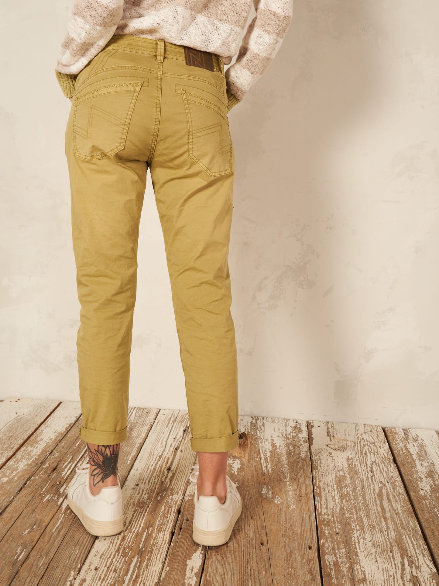 3/4 ORGANIC COTTON PANT NILE