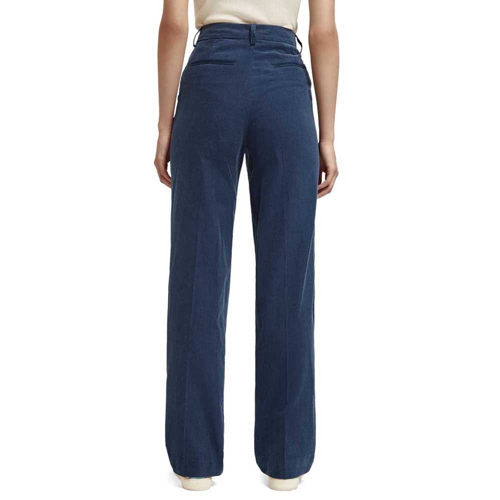 HIGH WAIST STRAIGHT LEG CORDUROY PANT