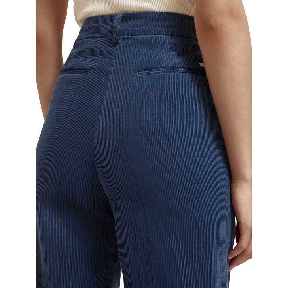 HIGH WAIST STRAIGHT LEG CORDUROY PANT