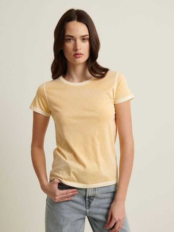 SHIRT SLEEVE PIMA CLASSIC CREW NECK T-SHIRT