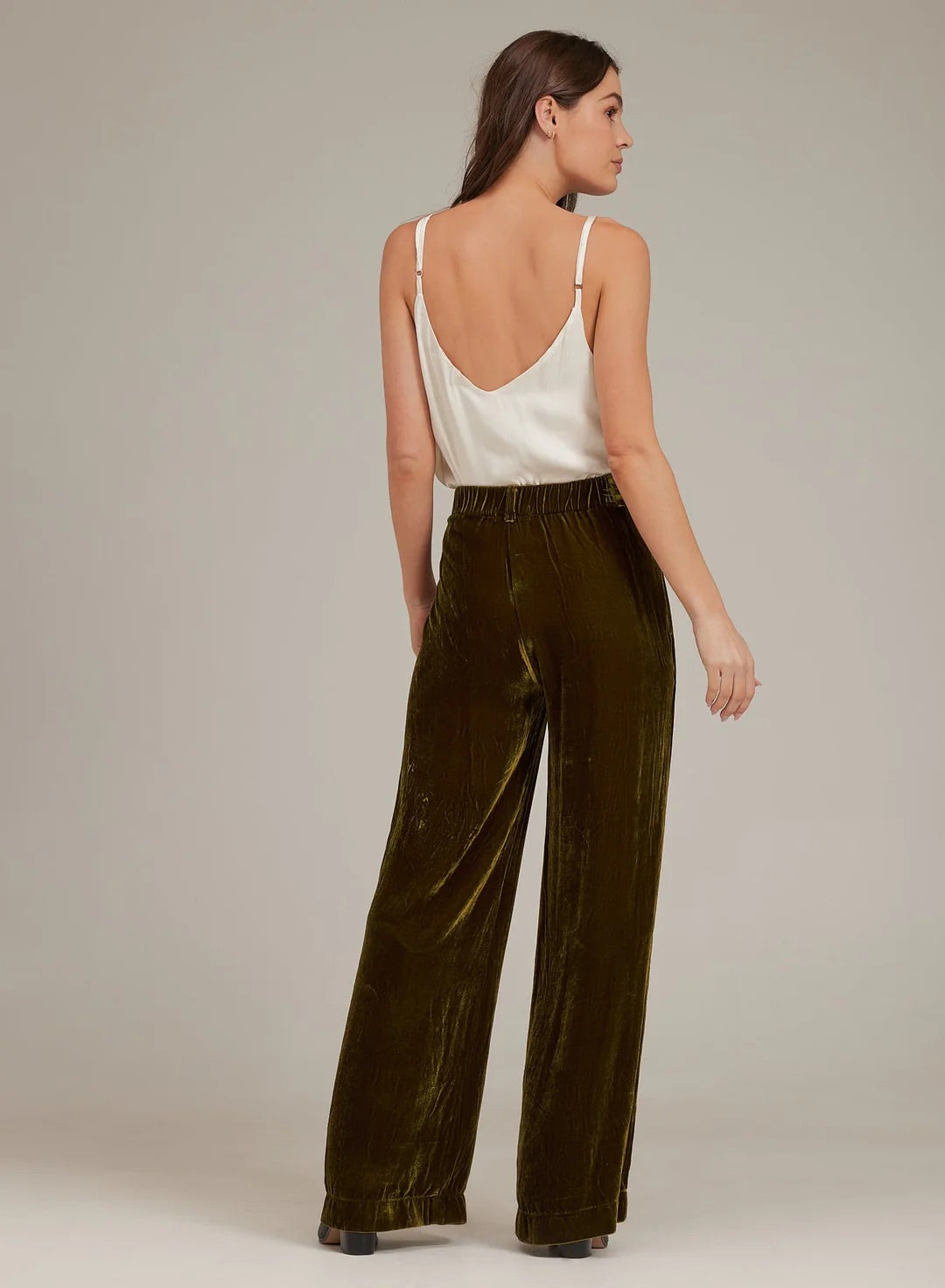 WIDE LEG VELVET PANT BELLA DAHL