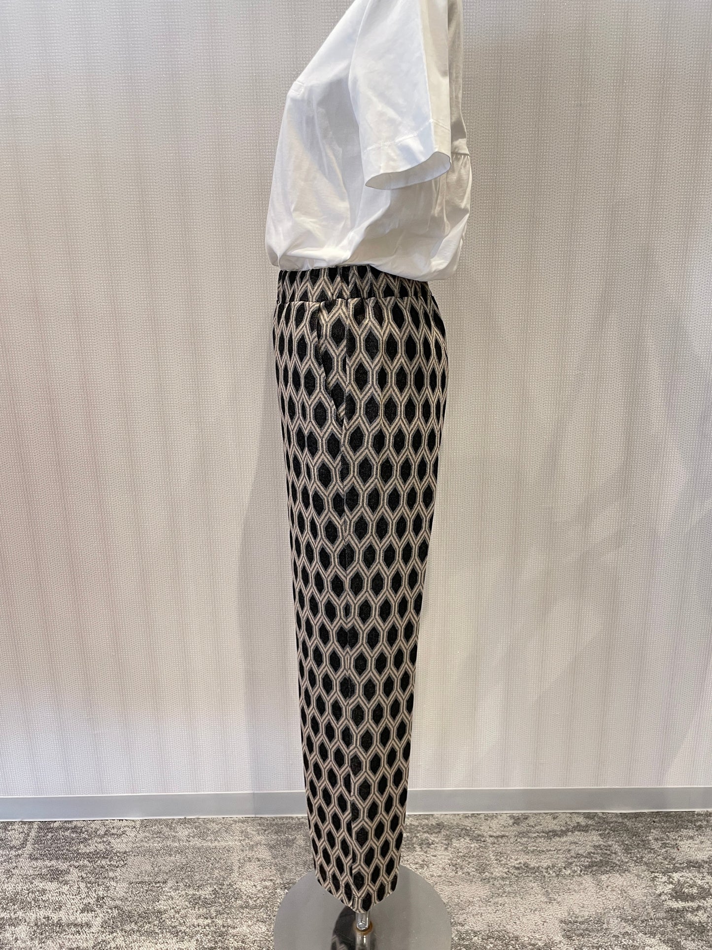 Geometric Knit Pant