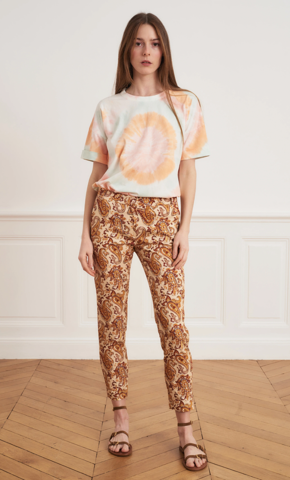 Paulette Paisley Pant LA PETITE FRANCAISE