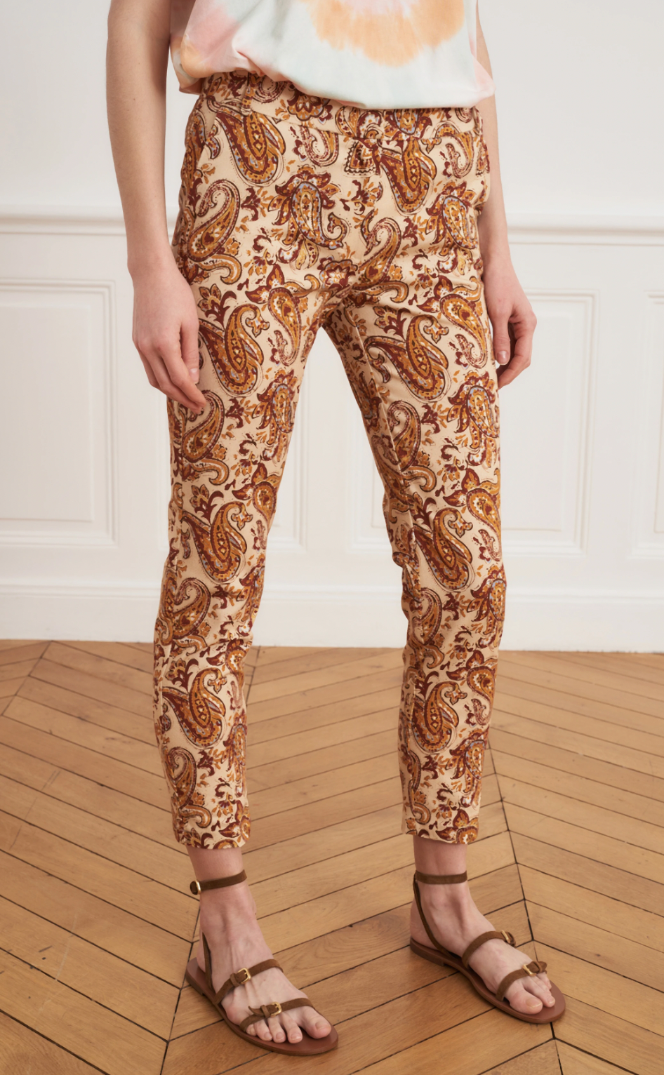 Paulette Paisley Pant LA PETITE FRANCAISE