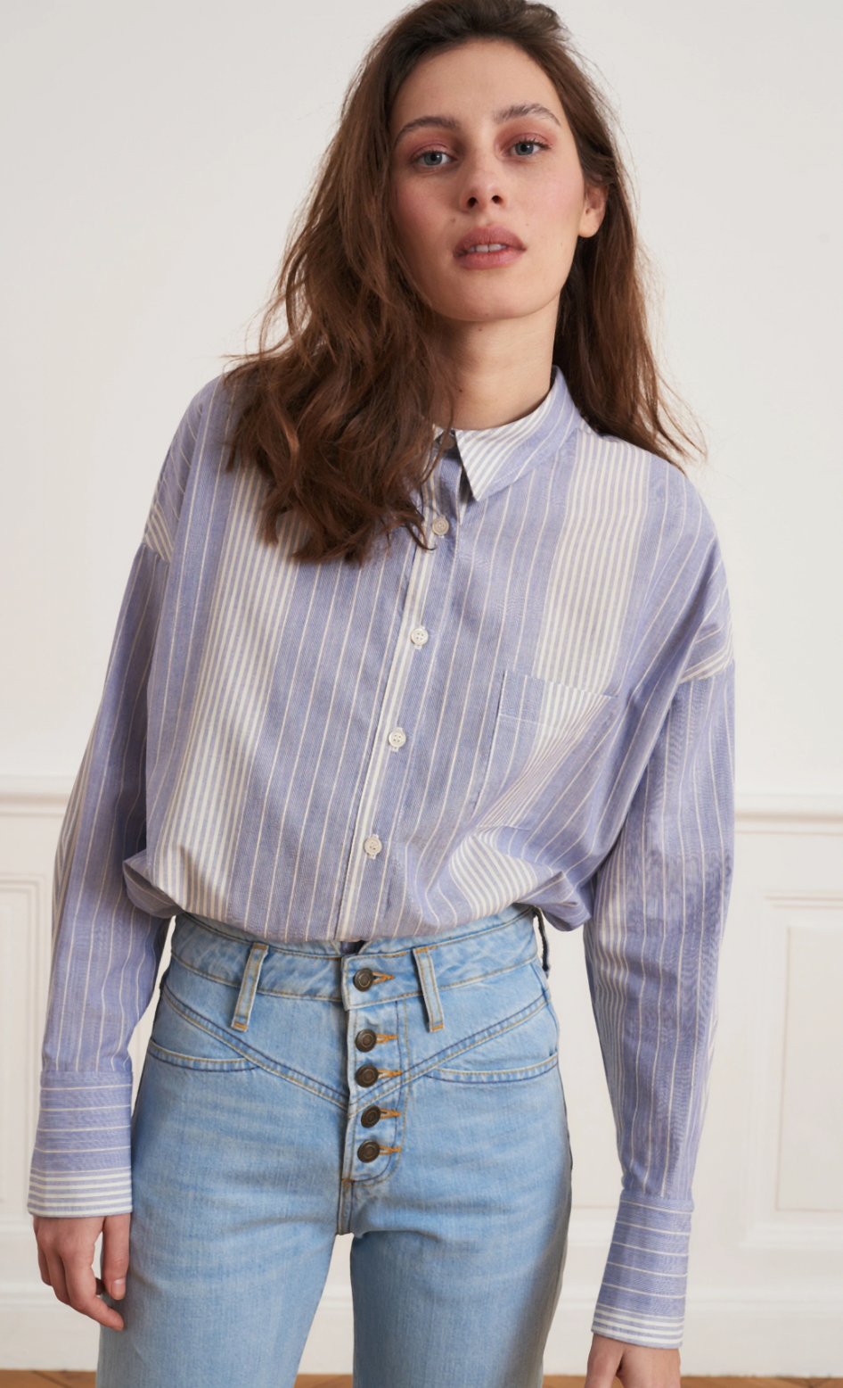 Christelle Varigated Striped Shirt