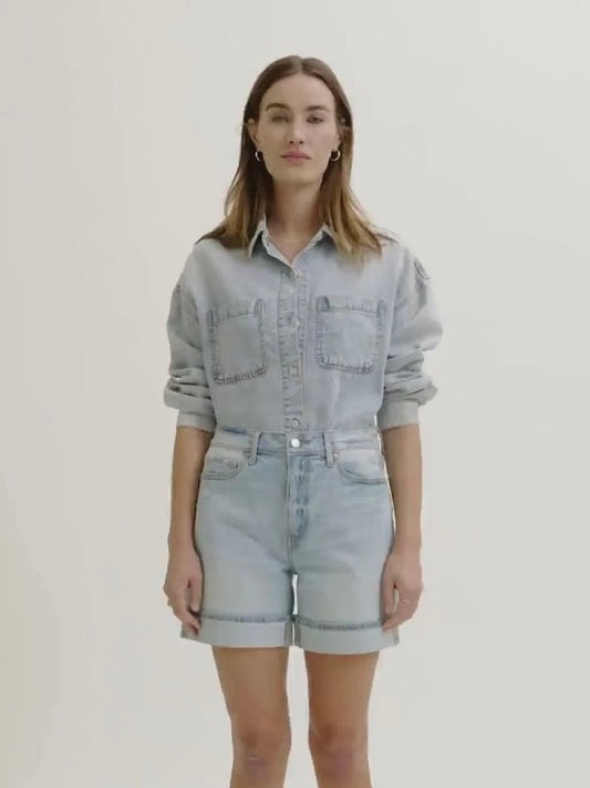 EASY RIDER MID RISE CUFFED SHORT